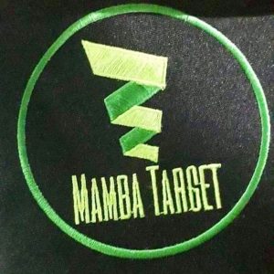 Mamba Target Patch gestickt