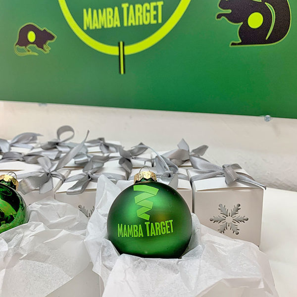 Mamba Target Weihnachtskugel