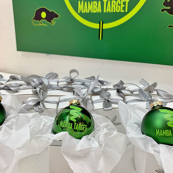 Mamba Target Weihnachtskugel